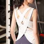 Mana Muse double cross back top 1054