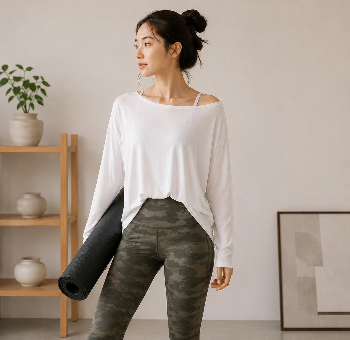 Mana Muse Camouflage design leggings 1073