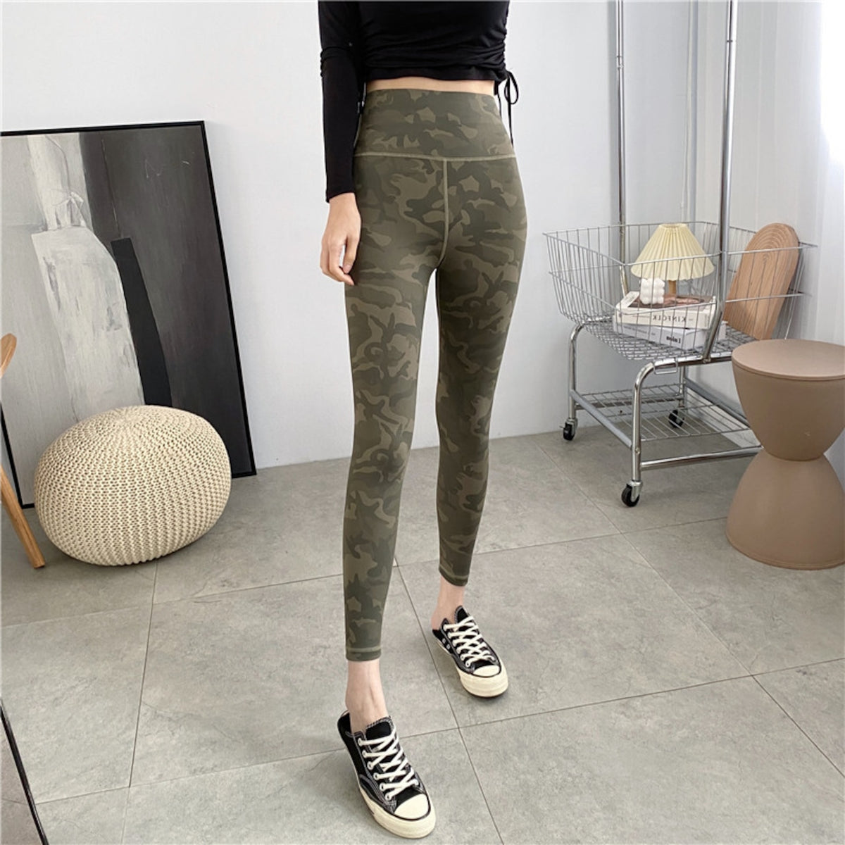 Mana Muse Camouflage design leggings 1073