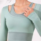 Mana Basic Fitness tops long sleeves 1081