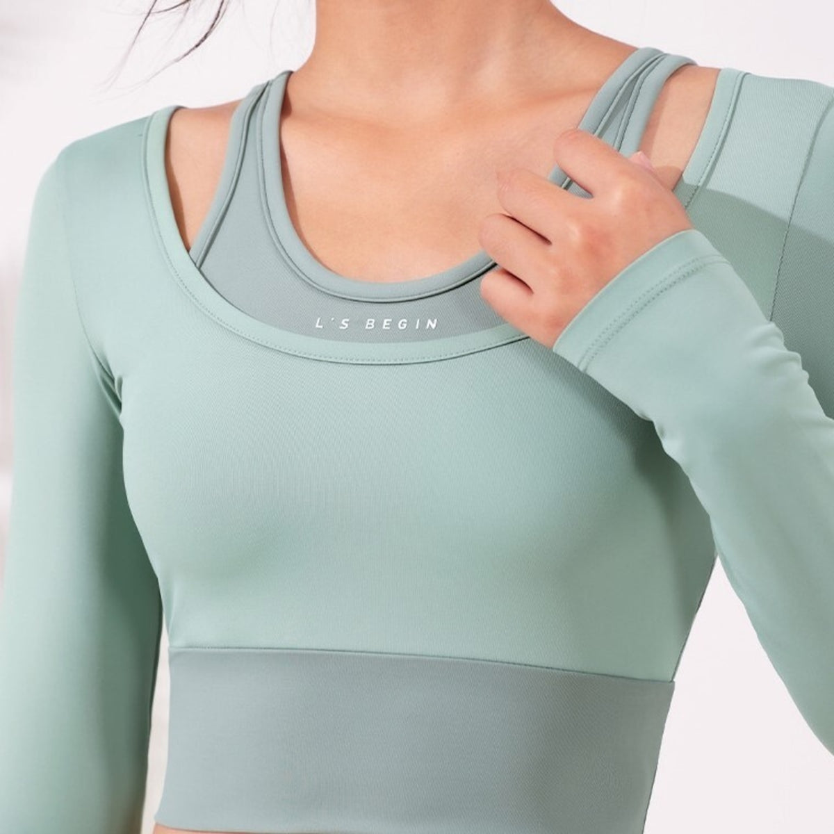 Mana Basic Fitness tops long sleeves 1081