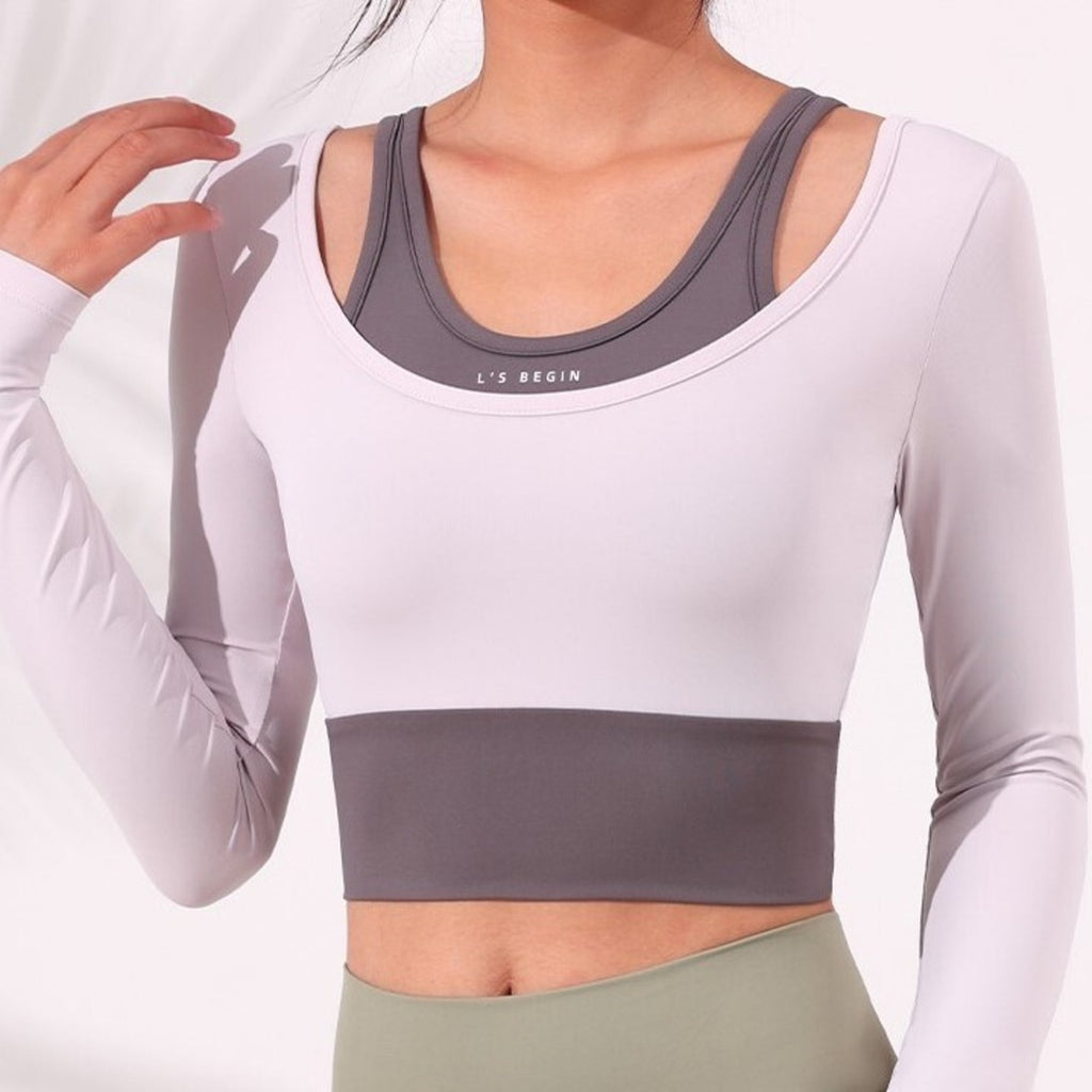 Mana Basic Fitness tops long sleeves 1081