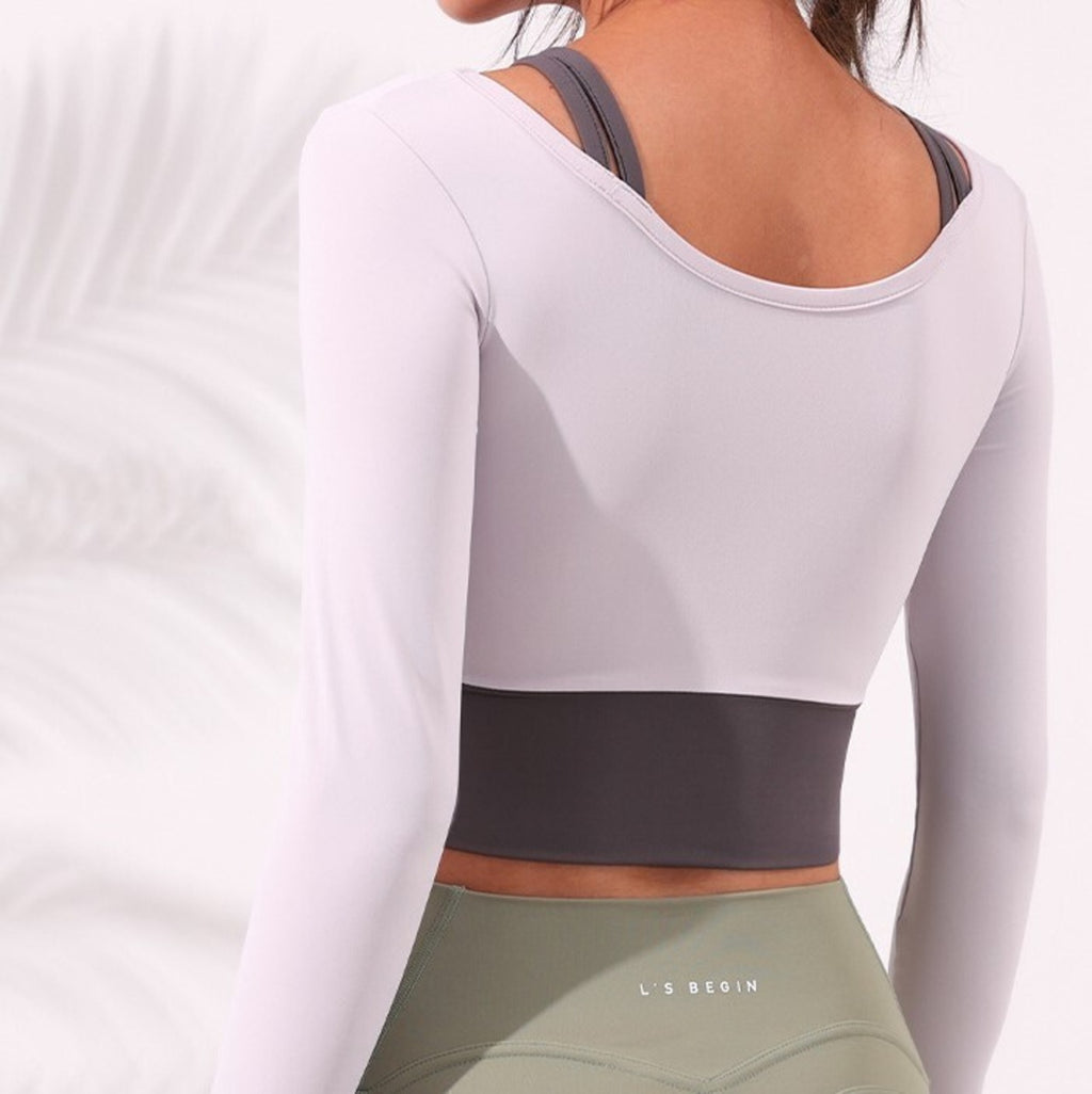 Mana Basic Fitness tops long sleeves 1081