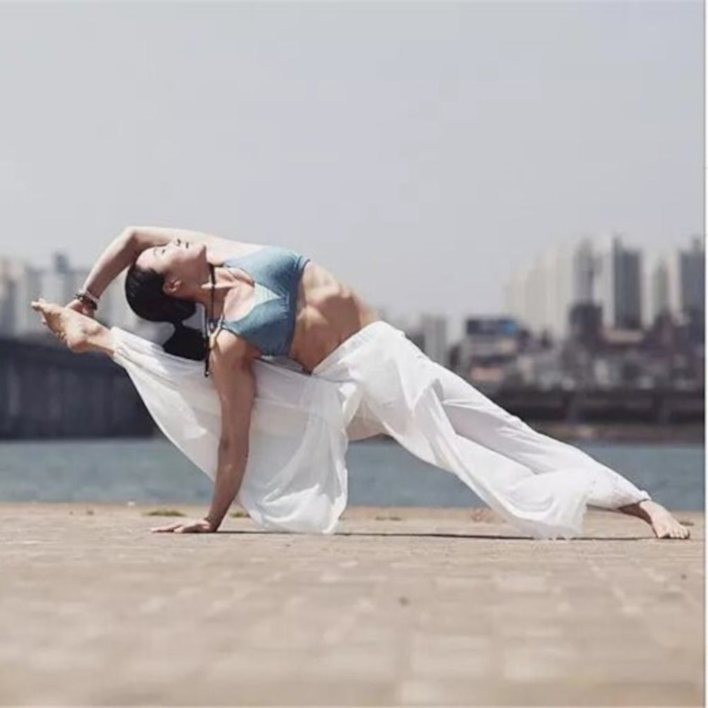 Mana Muse shimmering dance pants 1435