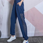 Mana Muse Line pants with mesh sides 1456