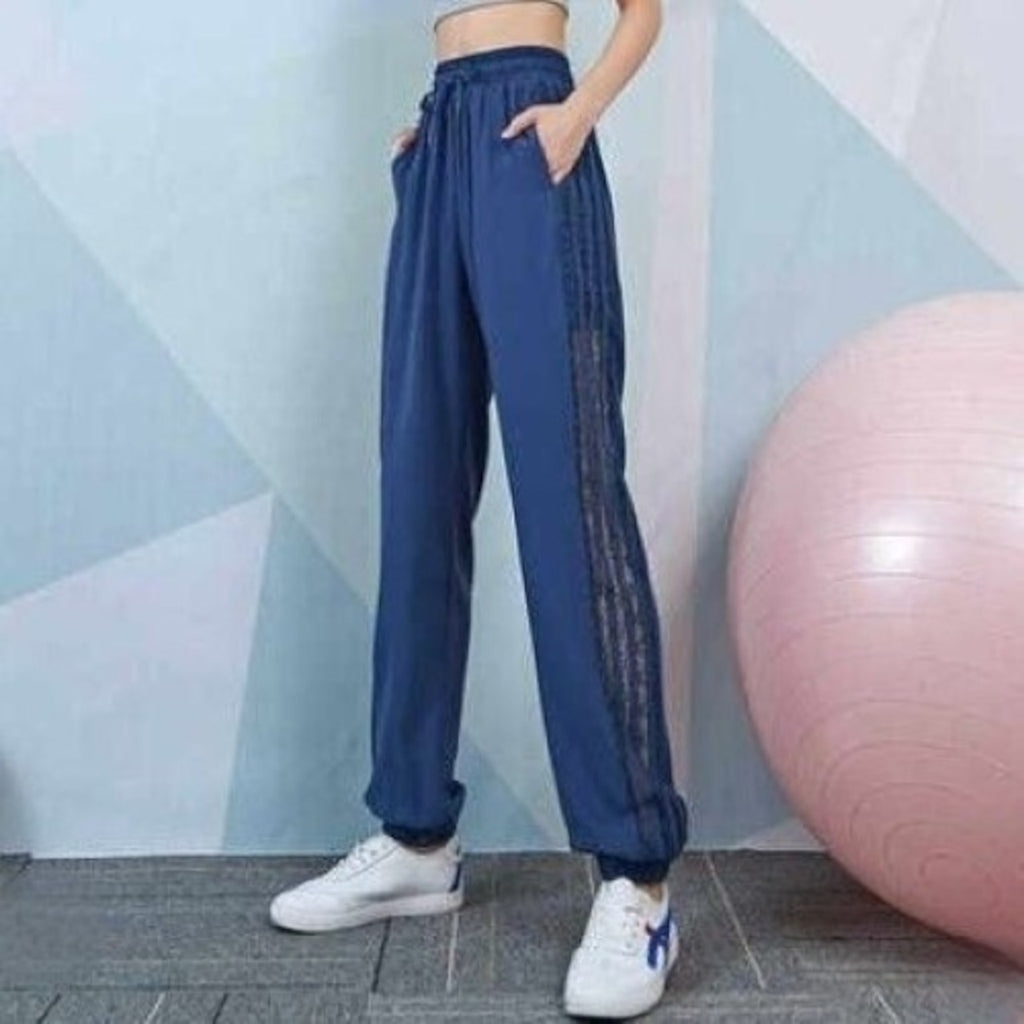 Mana Muse Line pants with mesh sides 1456