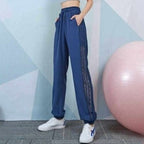 Mana Muse Line pants with mesh sides 1456