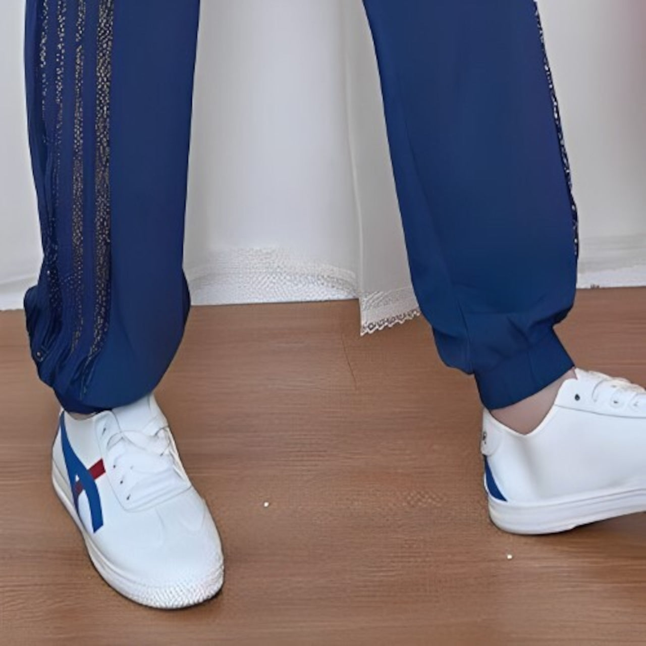 Mana Muse Line pants with mesh sides 1456