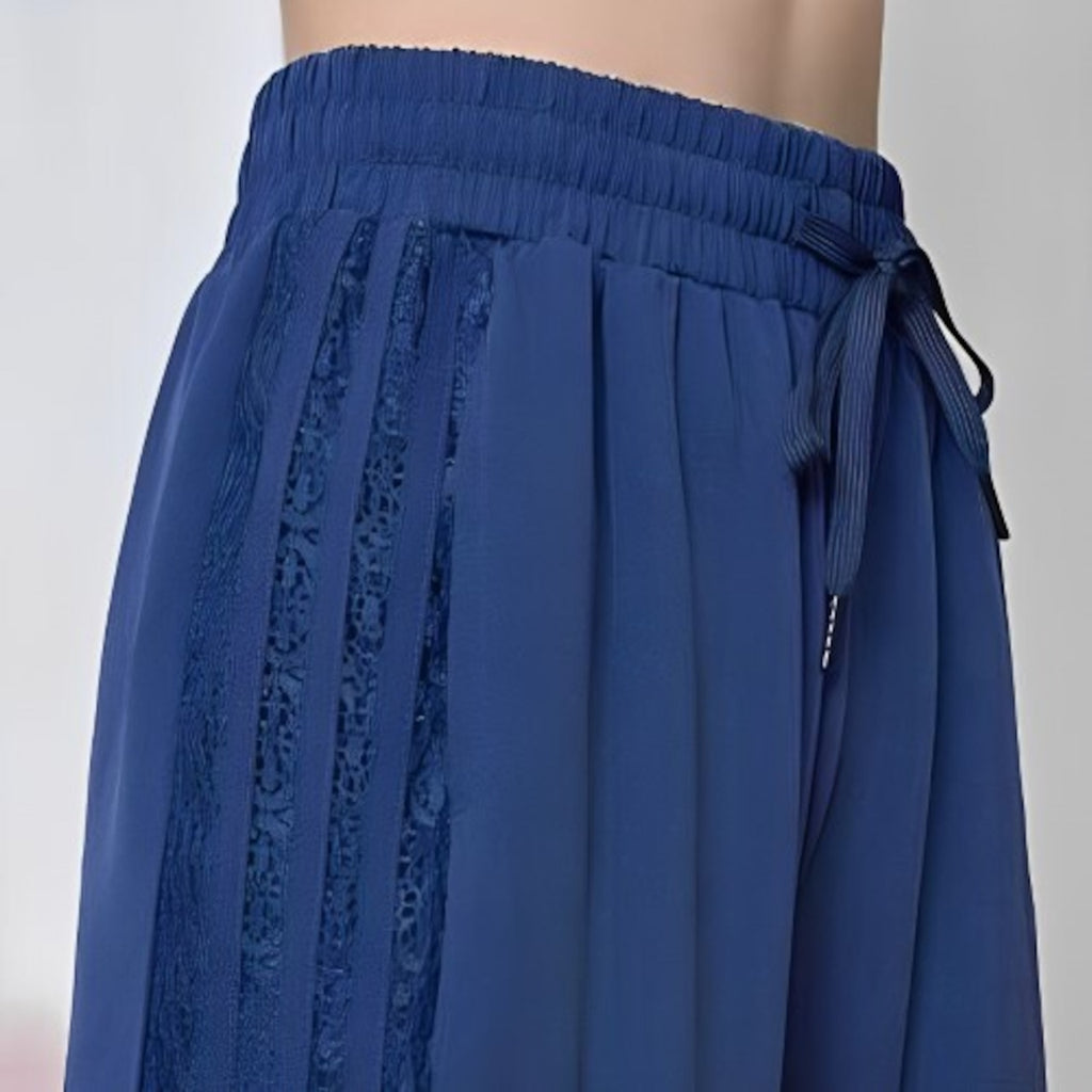 Mana Muse Line pants with mesh sides 1456