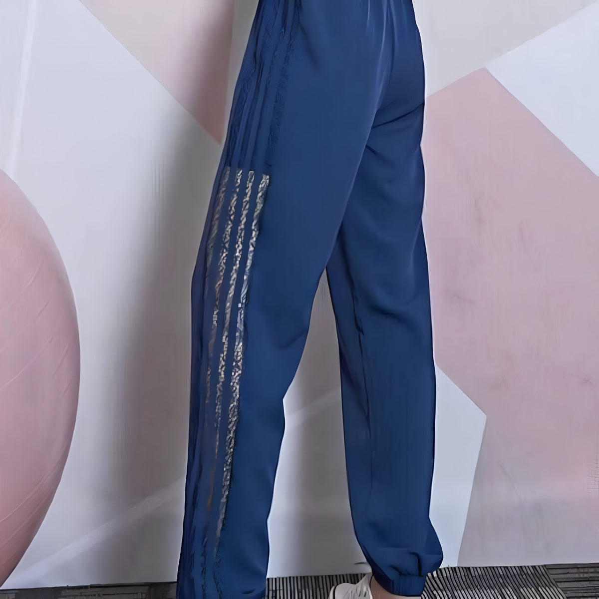 Mana Muse Line pants with mesh sides 1456