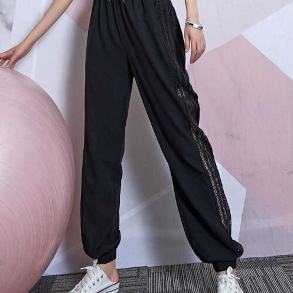 Mana Muse Line pants with mesh sides 1456