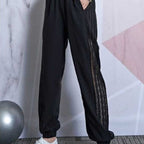 Mana Muse Line pants with mesh sides 1456