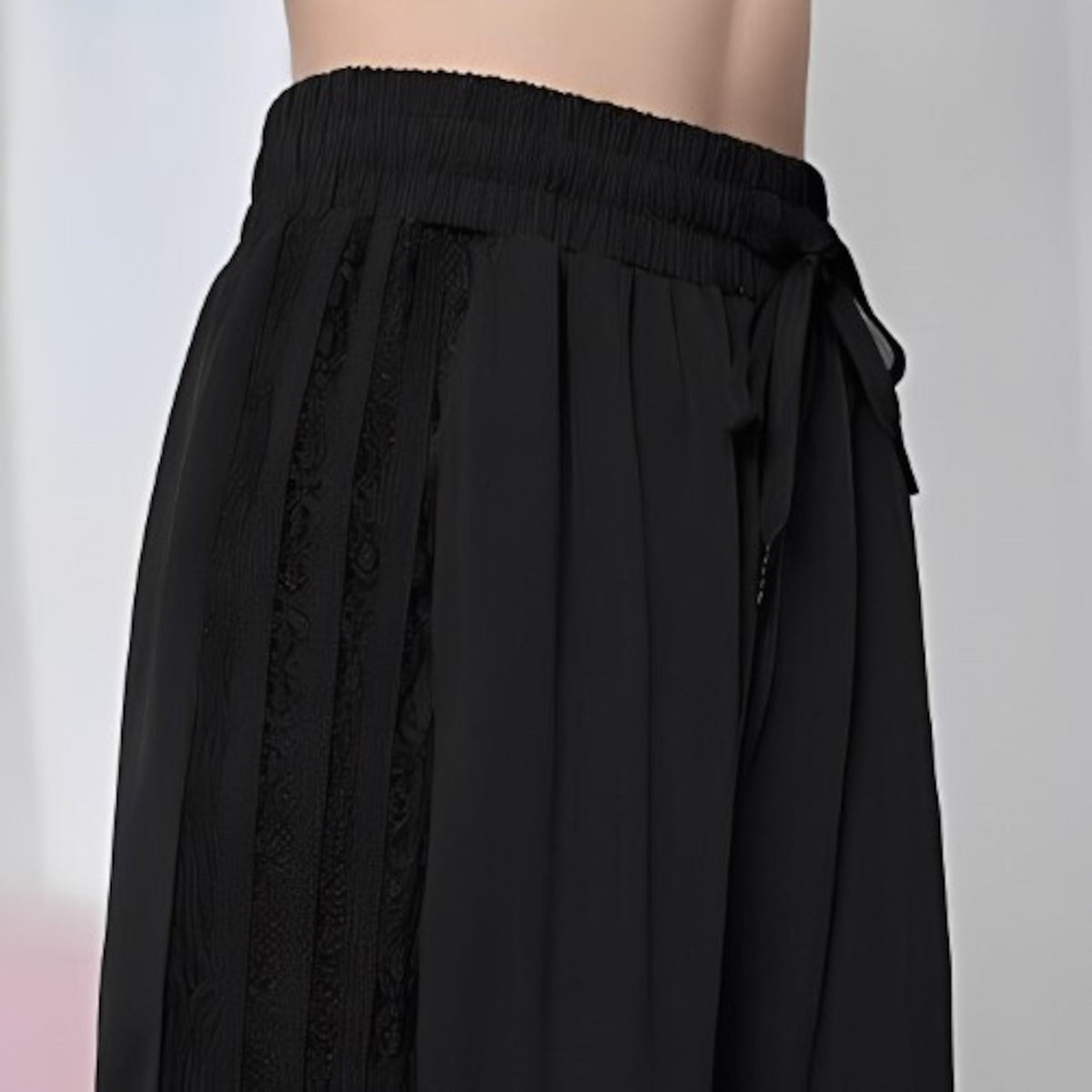 Mana Muse Line pants with mesh sides 1456