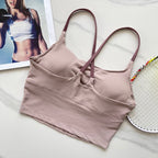 Mana Muse dull color bra top 1519