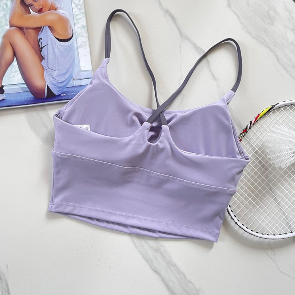 Mana Muse dull color bra top 1519
