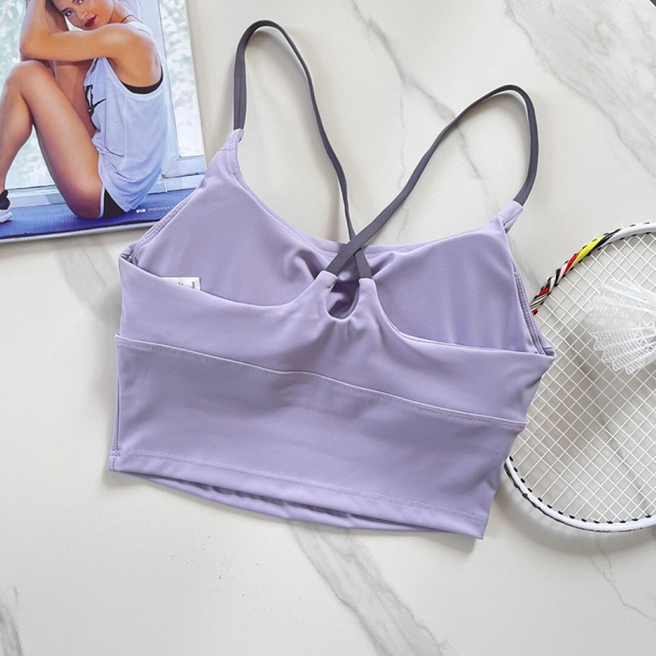 Mana Muse dull color bra top 1519