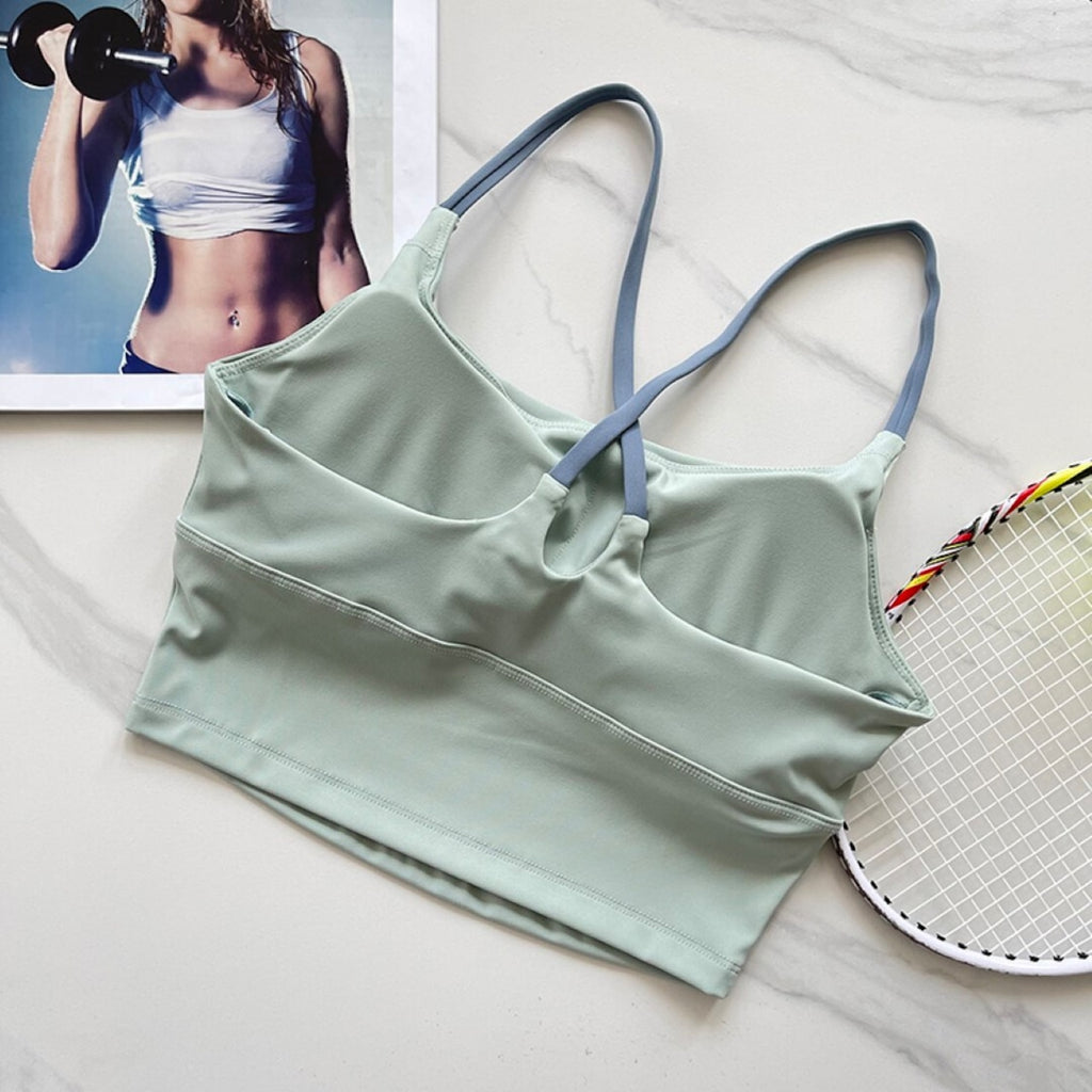 Mana Muse dull color bra top 1519