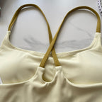 Mana Muse dull color bra top 1519