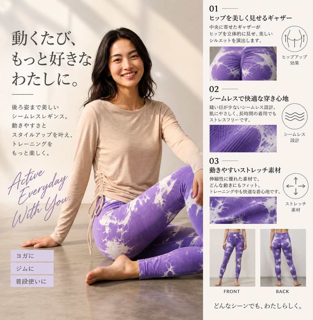 Mana Muse tie-dye colorful leggings 1589