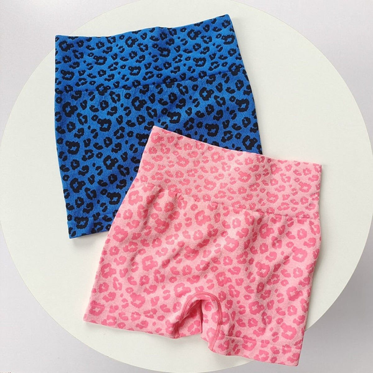 Mana Muse leopard print short leggings 1596