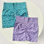 Mana Muse leopard print short leggings 1596