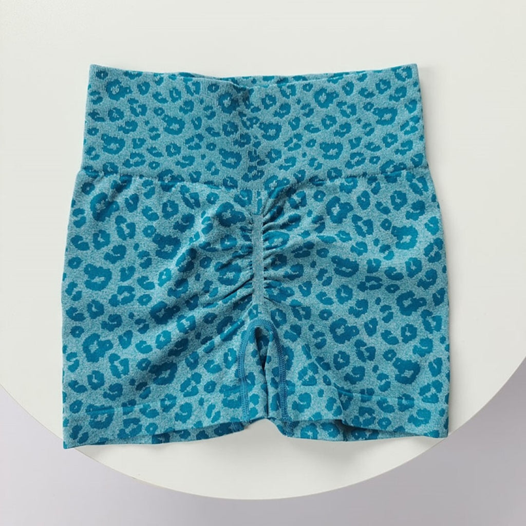 Mana Muse leopard print short leggings 1596