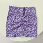Mana Muse leopard print short leggings 1596
