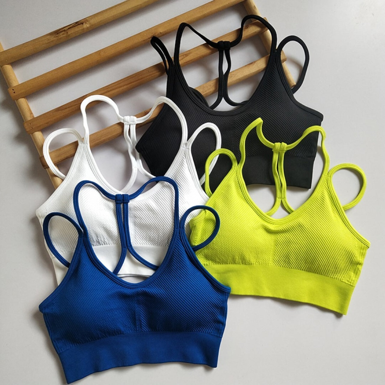 Mana Basic Slim Beautiful Back Bra Top 1624