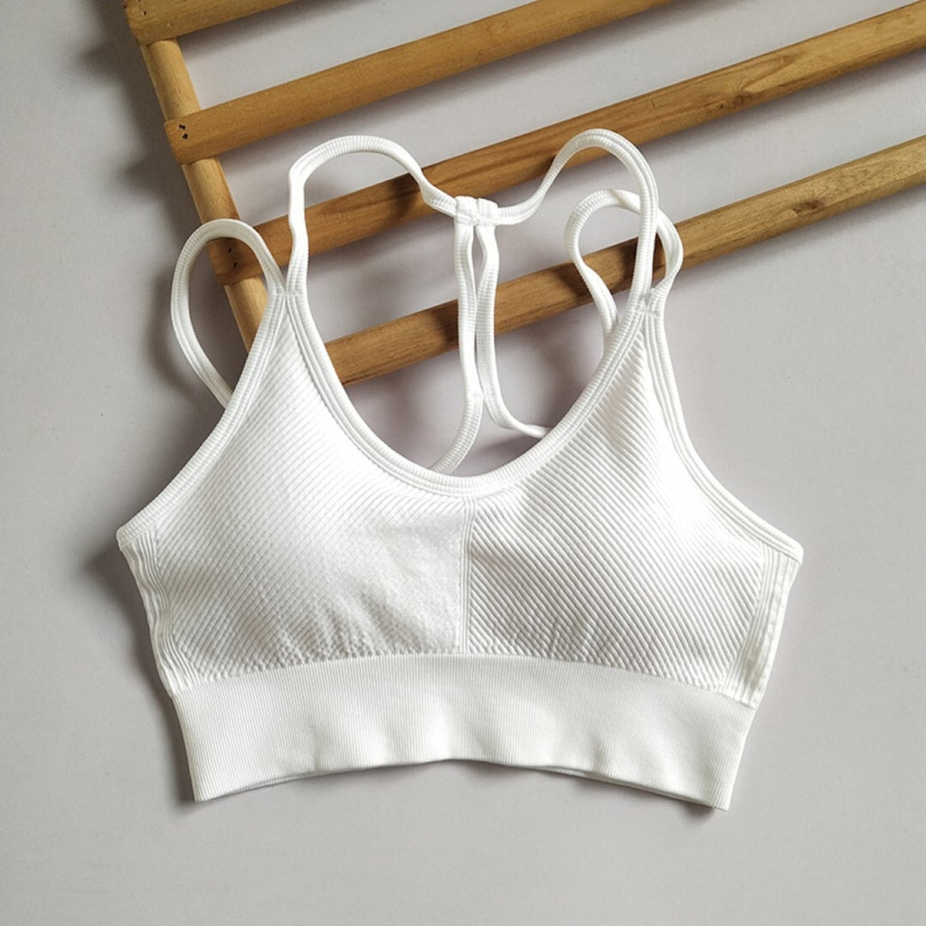 Mana Basic Slim Beautiful Back Bra Top 1624