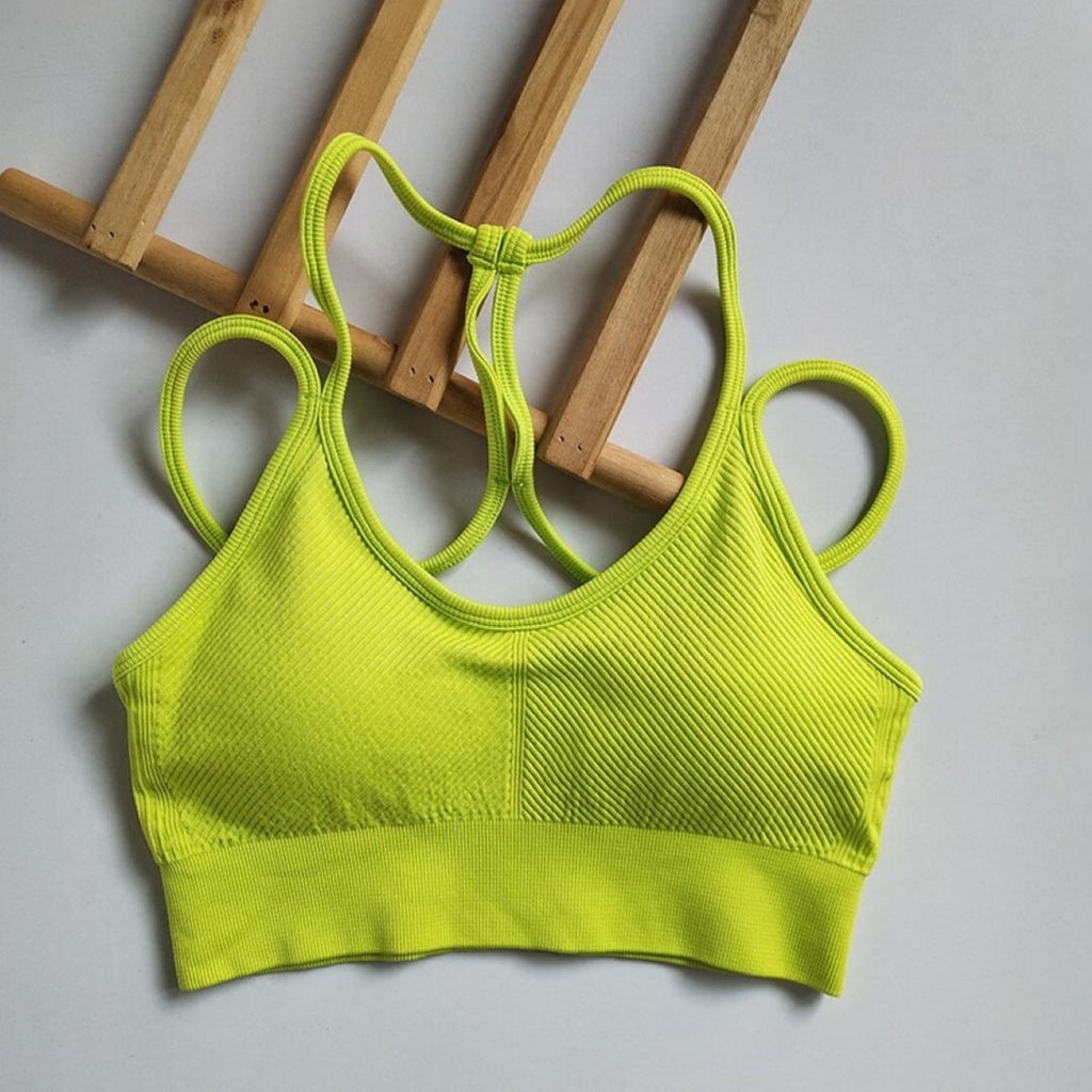 Mana Basic Slim Beautiful Back Bra Top 1624