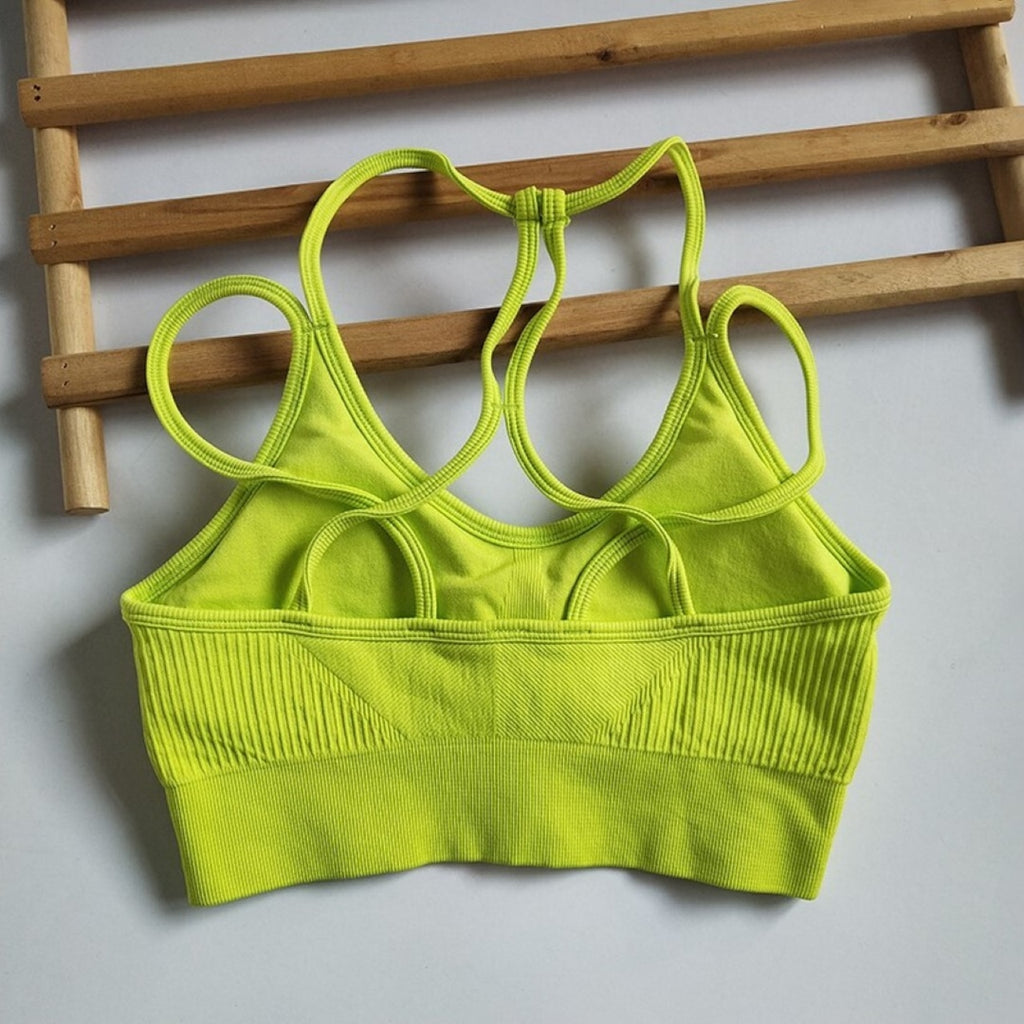 Mana Basic Slim Beautiful Back Bra Top 1624