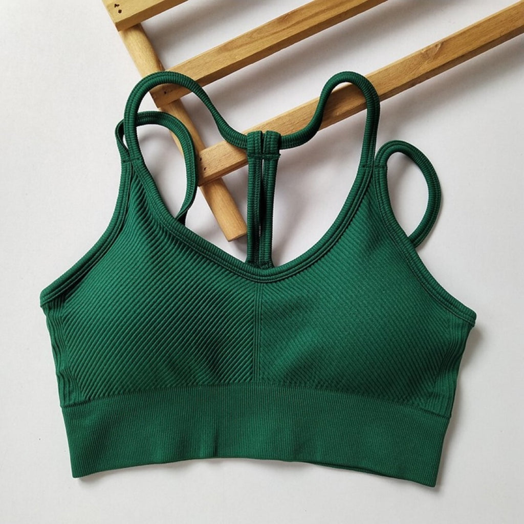 Mana Basic Slim Beautiful Back Bra Top 1624