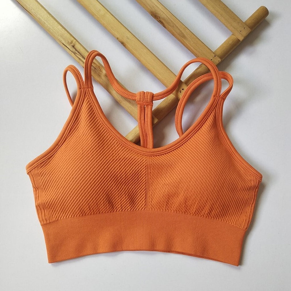 Mana Basic Slim Beautiful Back Bra Top 1624