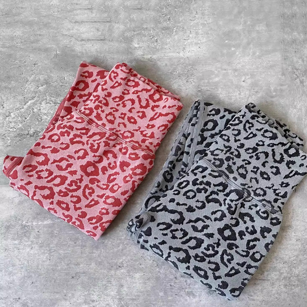 Mana Muse high waist hip leopard print leggings 1662