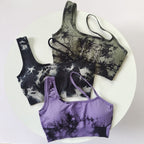 Mana Muse Sports tie-dye one-shoulder bra top 1680