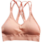 Mana Basic ・Multicolor cross thin shoulder bra 1719