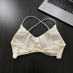 Mana Basic ・Multicolor cross thin shoulder bra 1719