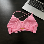 Mana Basic ・Multicolor cross thin shoulder bra 1719