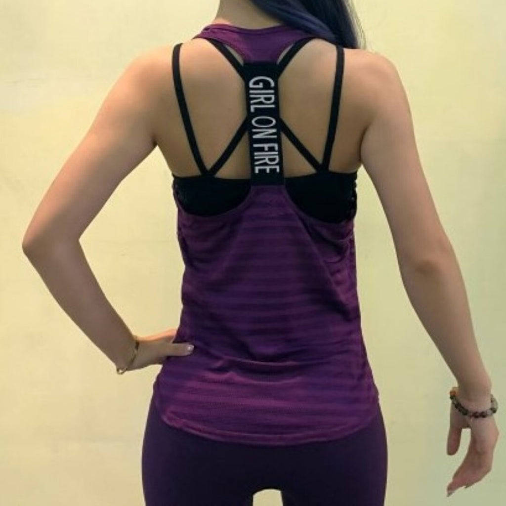 Mana Basic fitness breathable running tank top 5colors 1735
