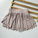 Mana Basic ・Draped quick-drying breathable skirt pants 5colors 1753