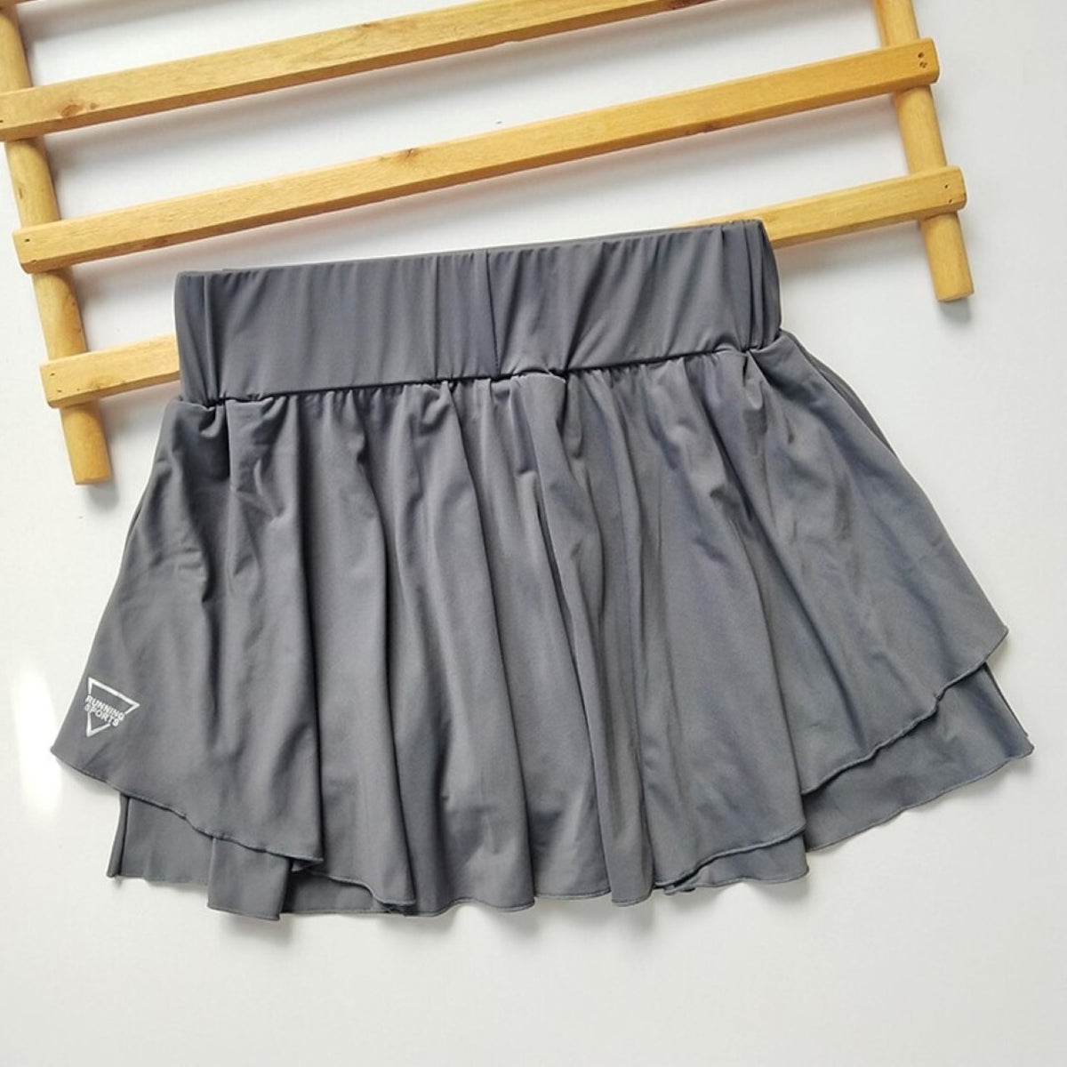 Mana Basic ・Draped quick-drying breathable skirt pants 5colors 1753