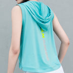 Mana Basic sports sleeveless hoodie 3colors 1774