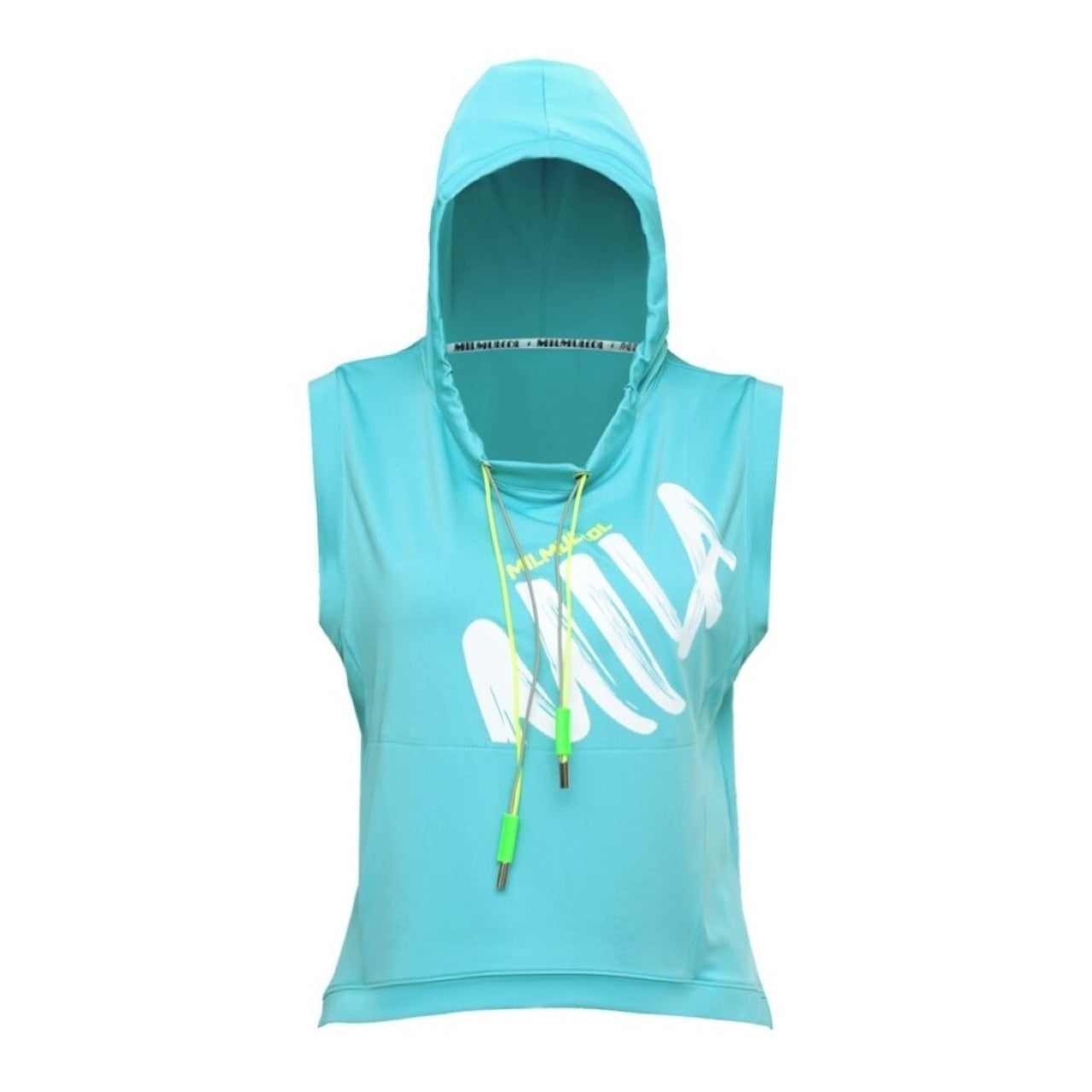 Mana Basic sports sleeveless hoodie 3colors 1774
