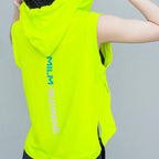 Mana Basic sports sleeveless hoodie 3colors 1774
