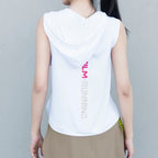 Mana Basic sports sleeveless hoodie 3colors 1774
