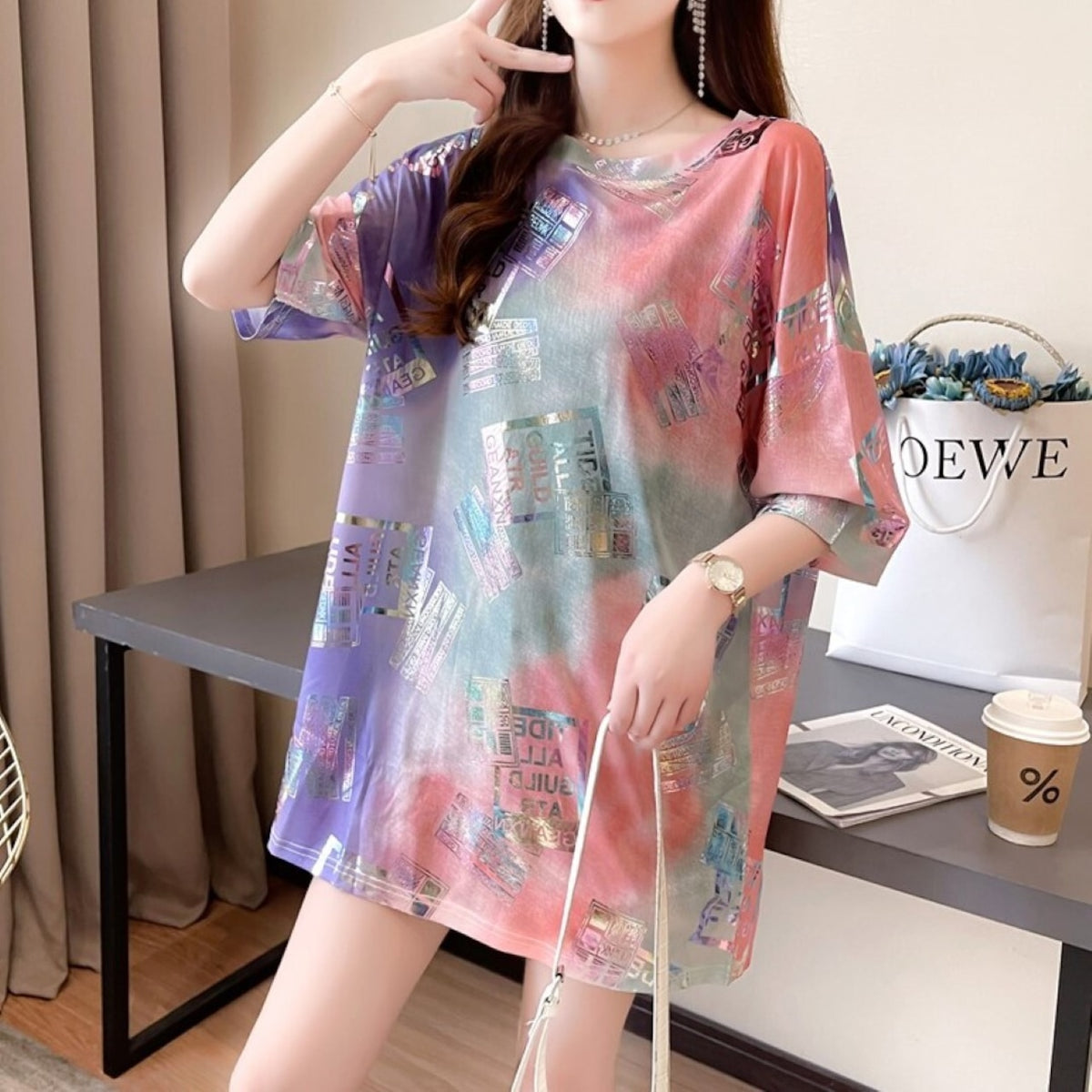 Mana Muse Shining niche design T-shirt 1824