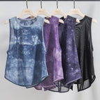 Mana Muse Loose style mesh sleeveless 1859