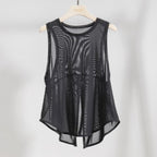 Mana Muse Loose style mesh sleeveless 1859
