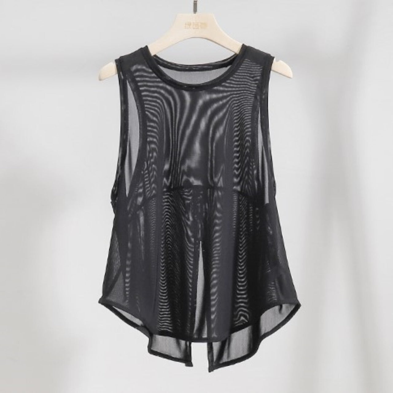Mana Muse Loose style mesh sleeveless 1859