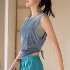 Mana Muse Loose style mesh sleeveless 1859